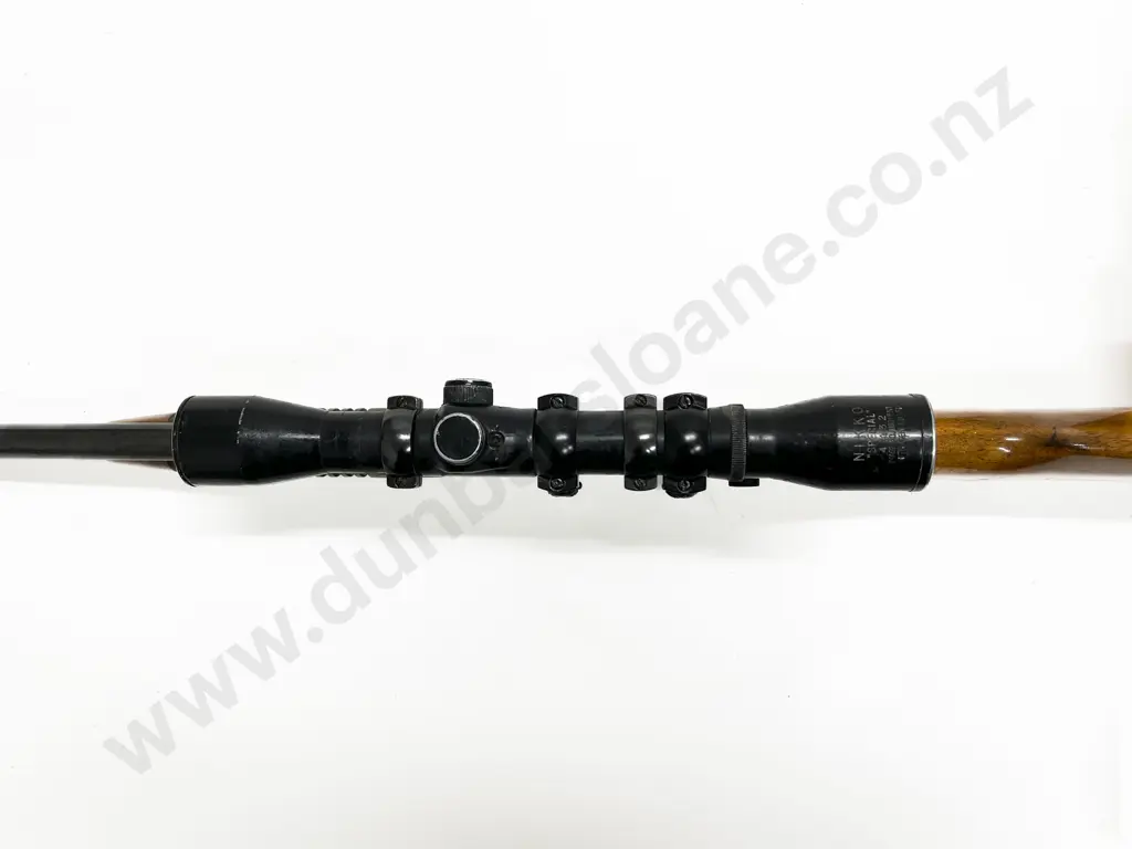 Browning Patent 22 Slide Action Rifle with Scope Image 1++