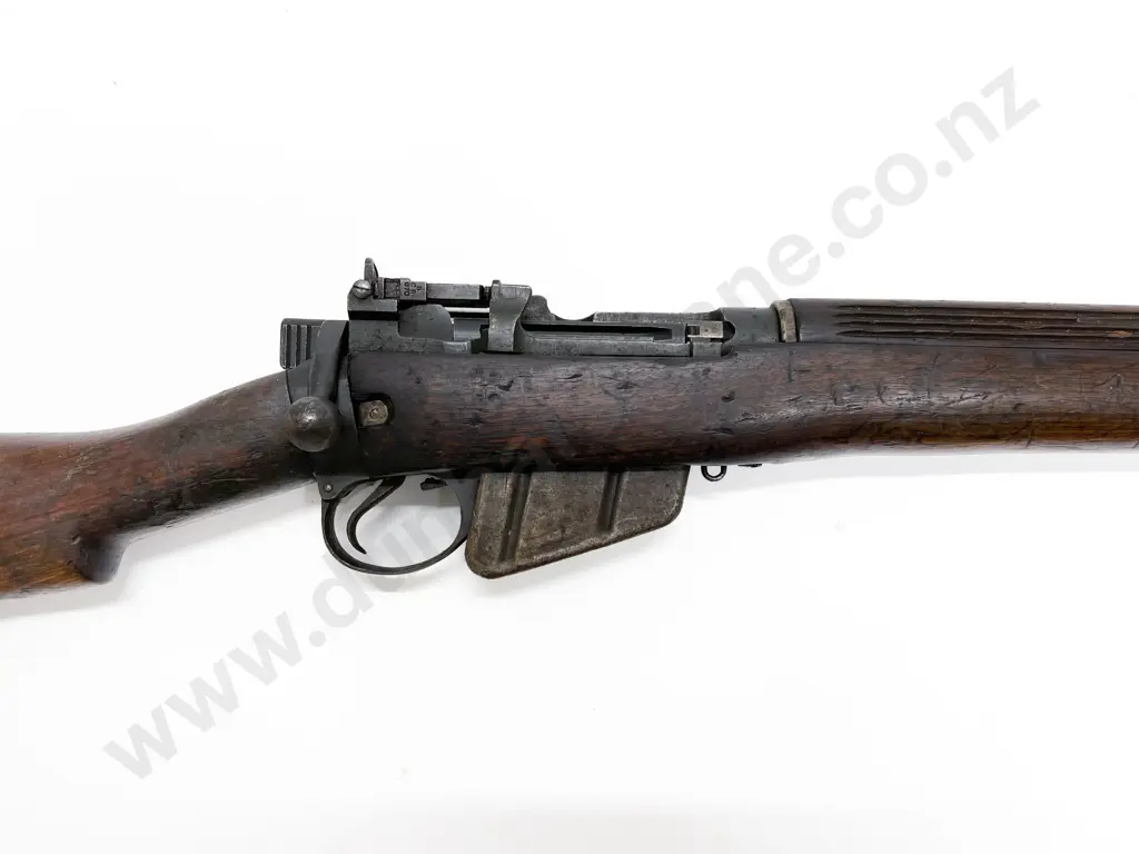 Lee Enfield No4 Mk I Long Branch 1942 Full Wood Military Rifle Image 1++