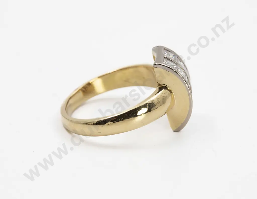 18ct 10stone Diamond Fancy Dress Ring Image 1++