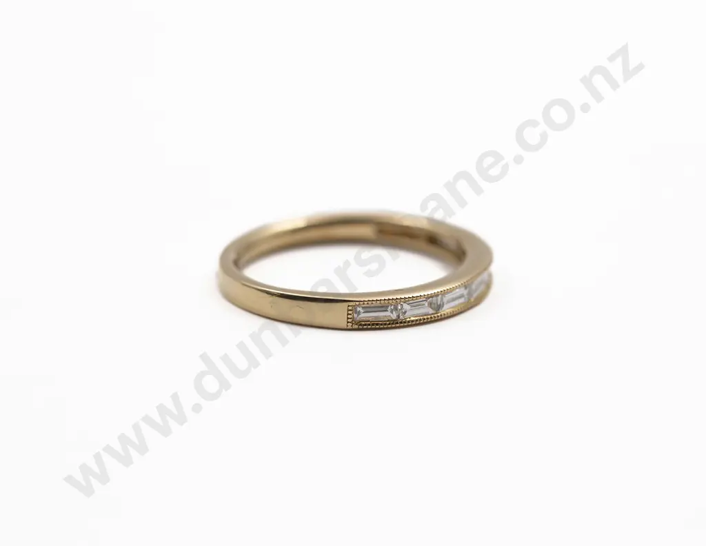 As New 18ct Seven Stone Diamond Band Ring Image 1++