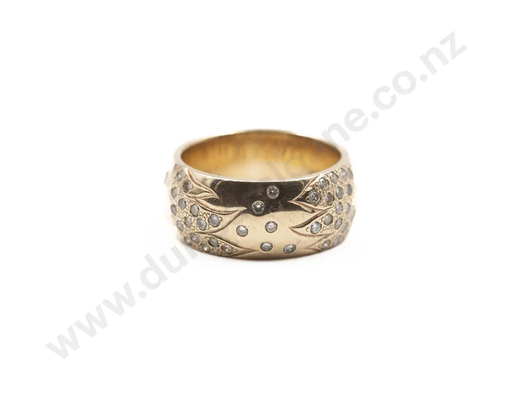 Karen Walker 9ct 46stone Fancy Diamond Band Image 1++