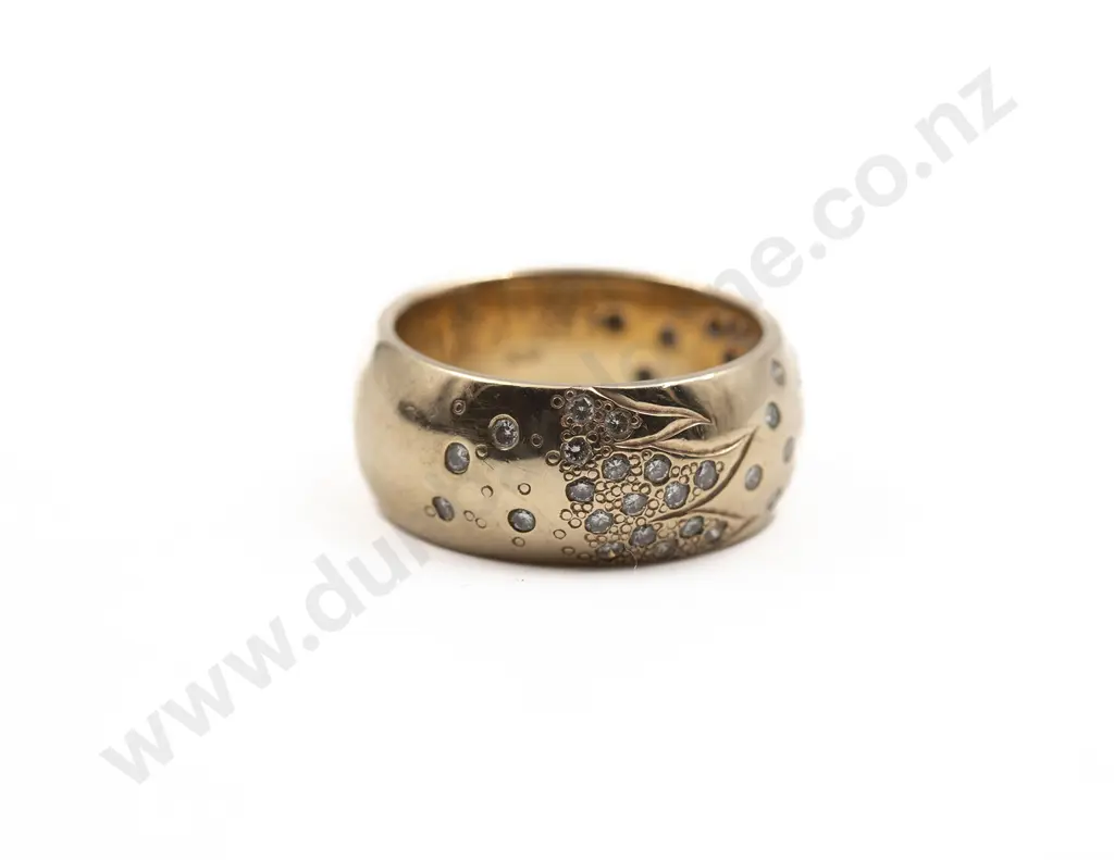 Karen Walker 9ct 46stone Fancy Diamond Band Image 1++
