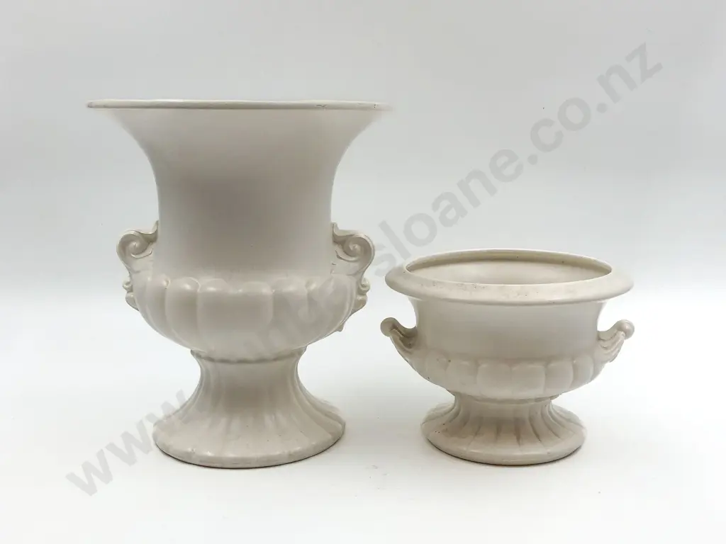 Two Crown Lynn Urn Vases Image 1++