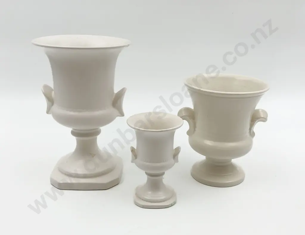Two Crown Lynn Urns & Other Image 1++