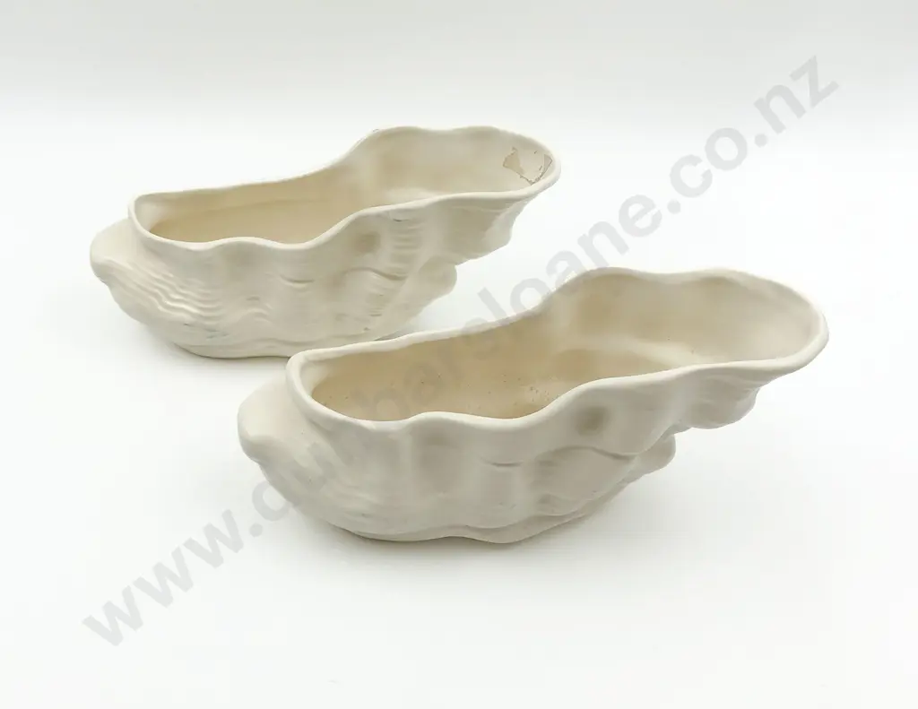 Two Crown Lynn Branch Form Vases Image 1++