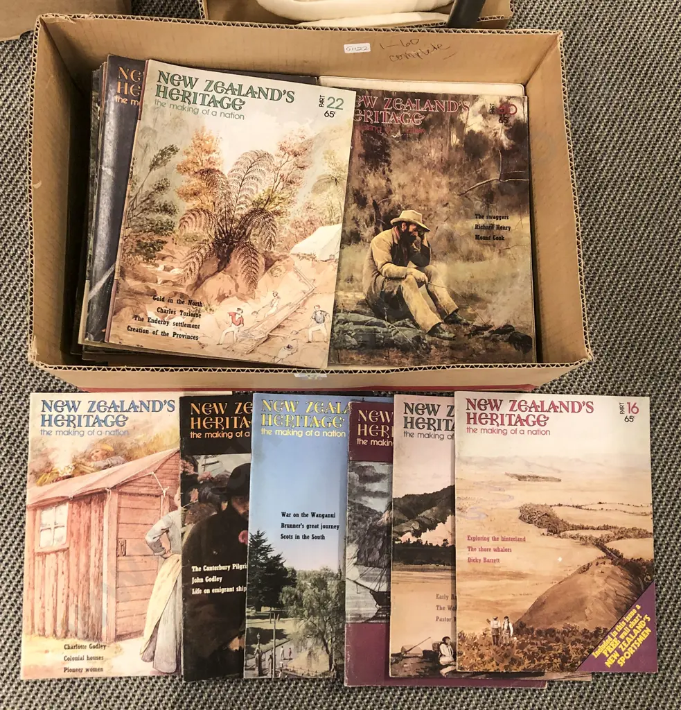 NZ Heritage Magazines Volumes 1 - 60 Complete Image 1++
