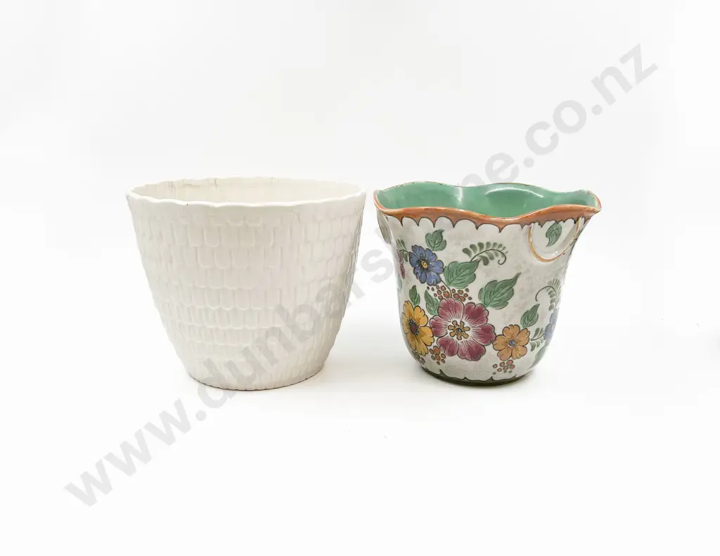 Sylvac & Gouda Planters (2) Image 1++