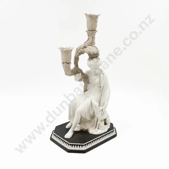 Wedgwood Jasperware Figural Candlestick