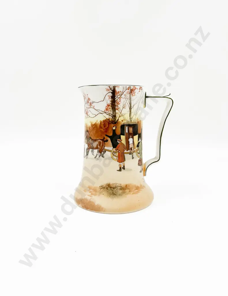 Large RD Coaching Scenes Jug Image 1++
