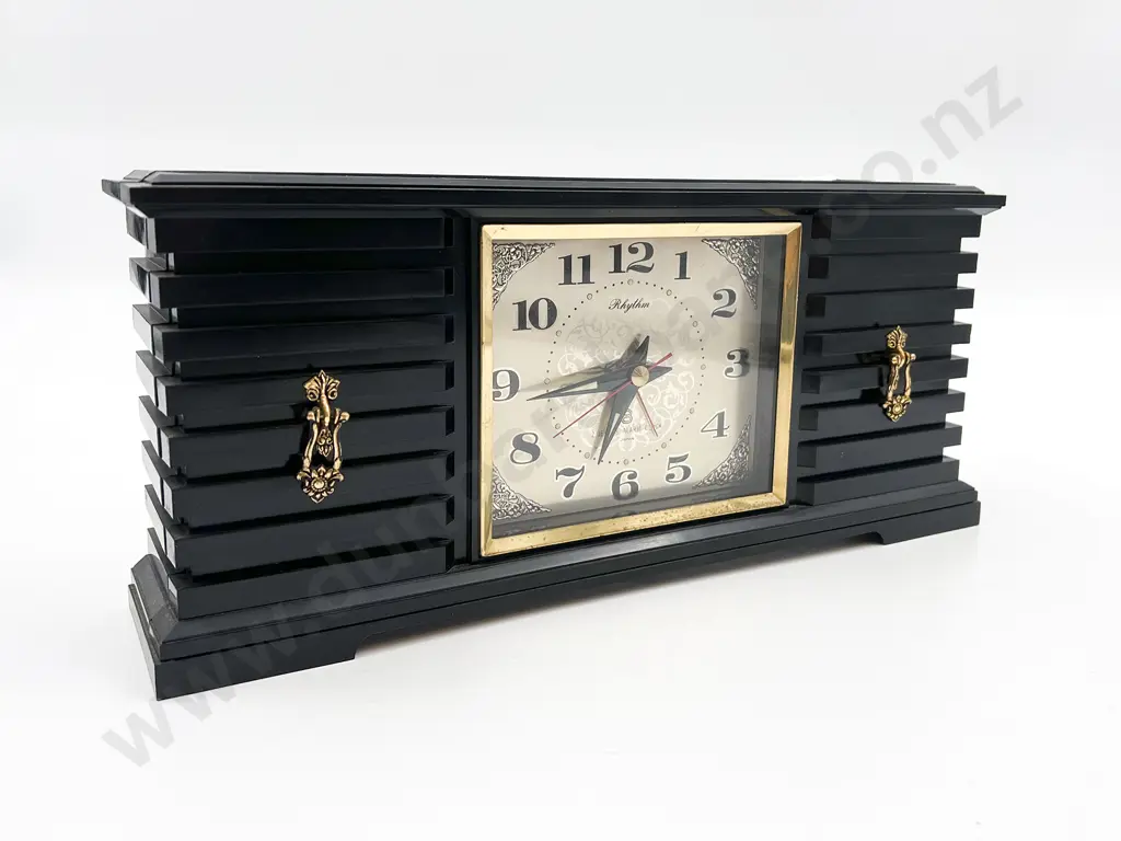 Modern Simulated Slate Alarm Clock Image 1++