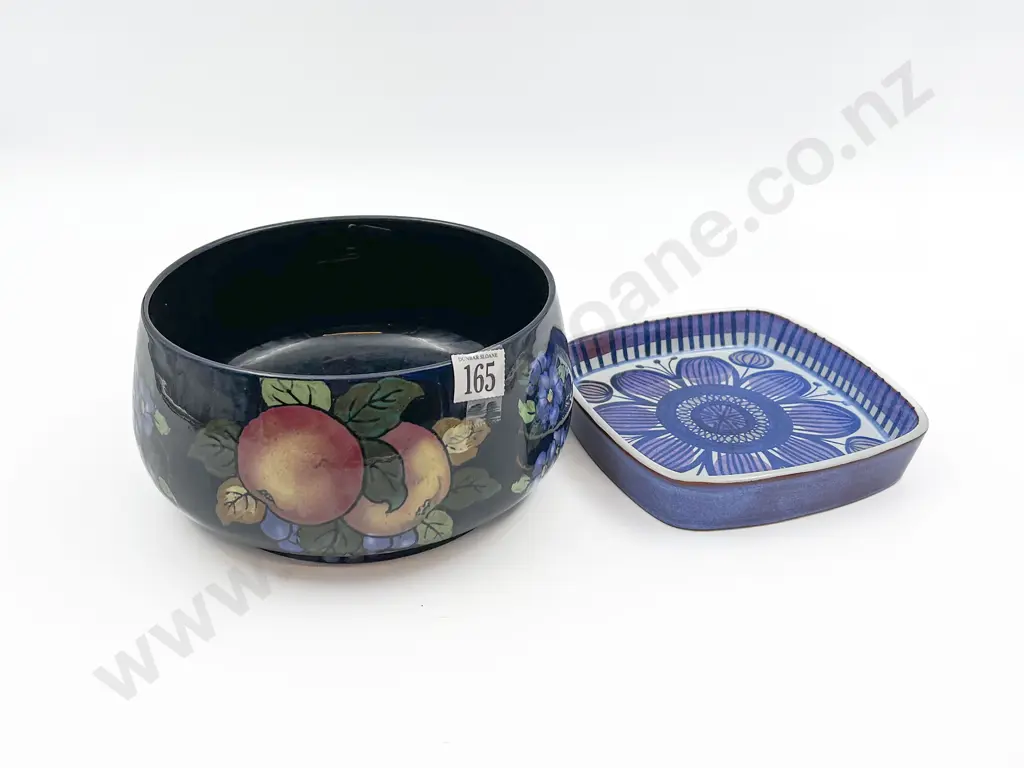 Royal Copenhagen Square Dish & Royal Stanley Ware Fruit Bowl Image 1++