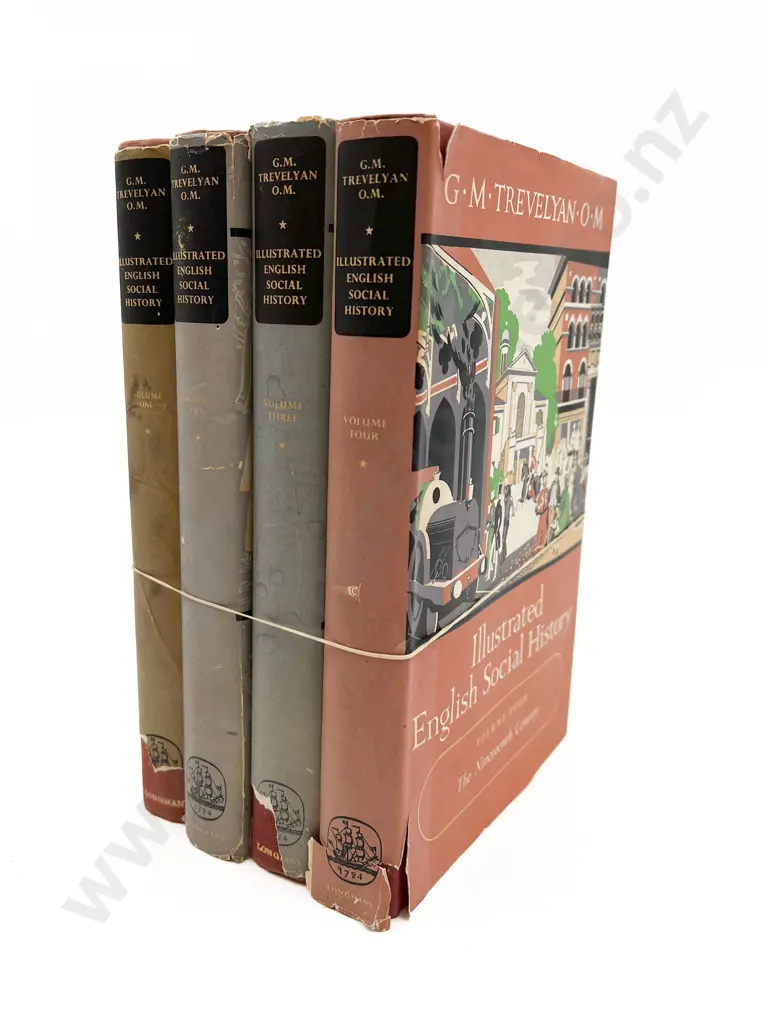Illustrated English Social History Vol I - IV Image 1++
