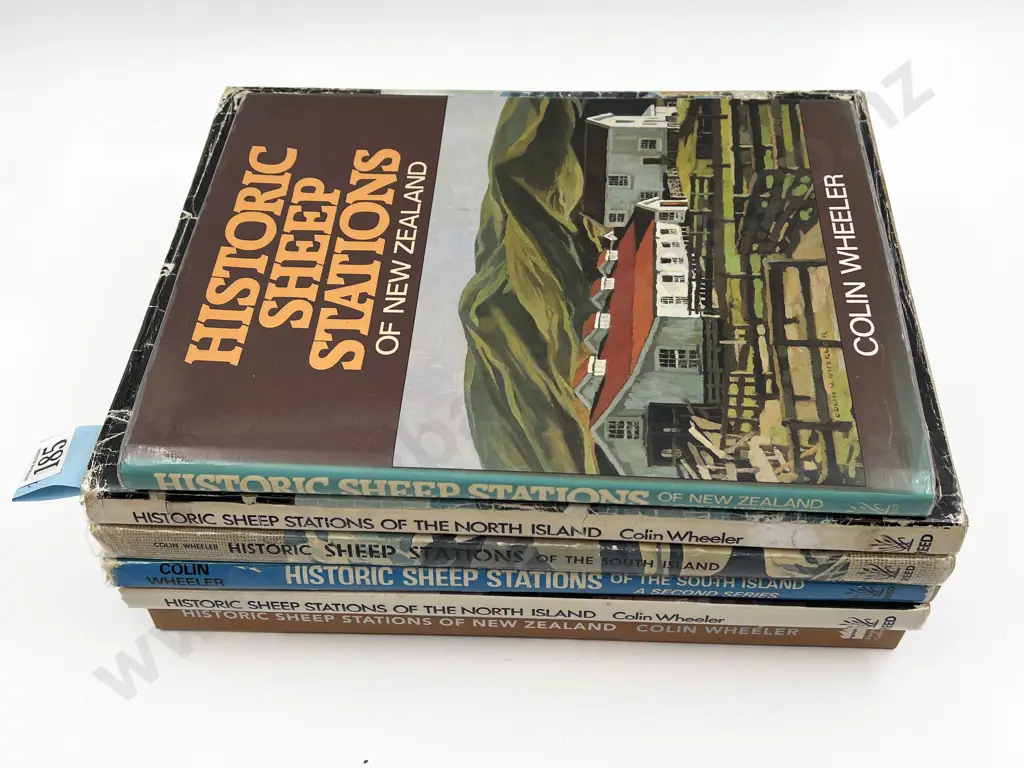 Colin Wheeler - Historic Sheep Stations of NZ Image 1++