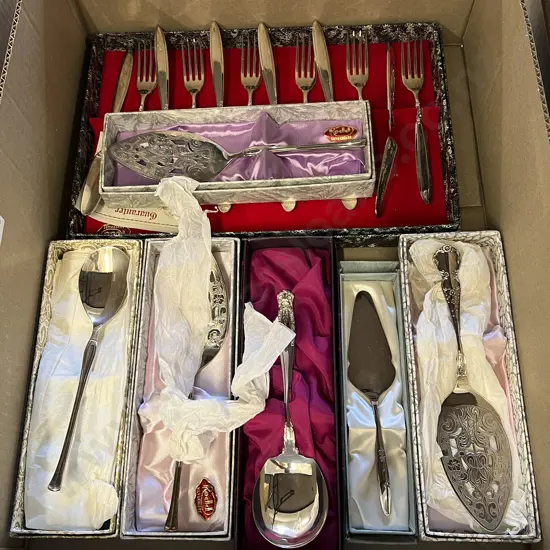 Quantity of Assorted Boxed Cutlery