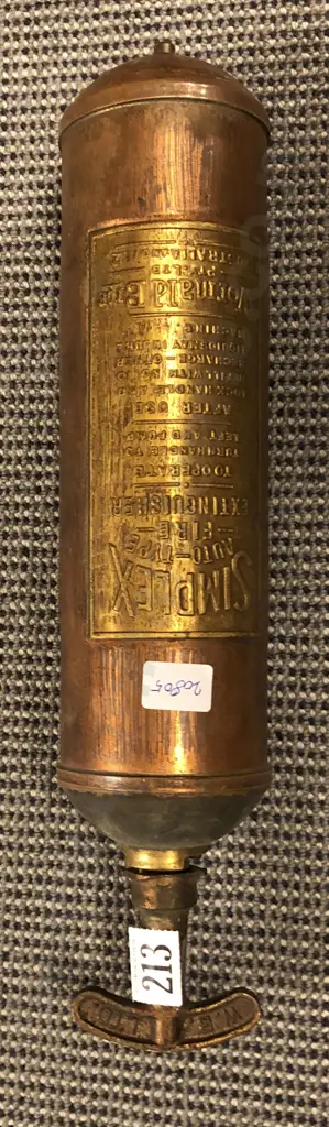 Vintage Simplex Fire Extinguisher Image 1++
