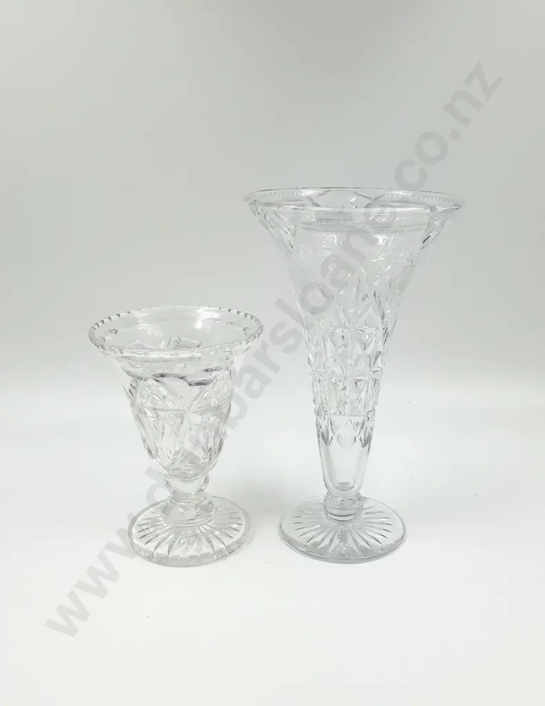 Two Crystal Vases Image 1++