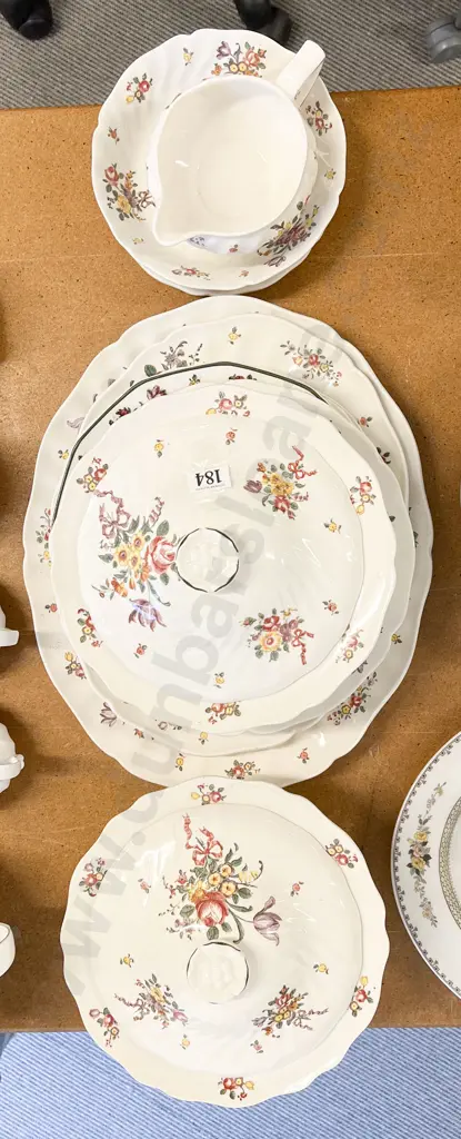 RD "Old Leeds Sprays" Pattern Dinner Ware Image 1++