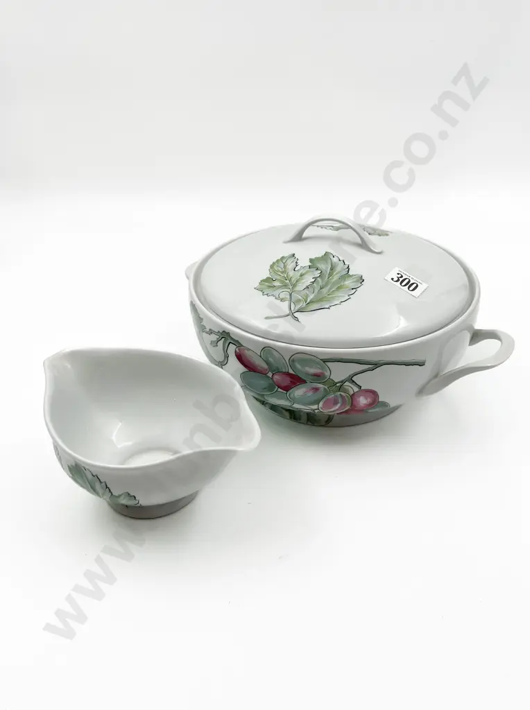 Patrick Frey Limoges Tureen and Sauce Boat Image 1++