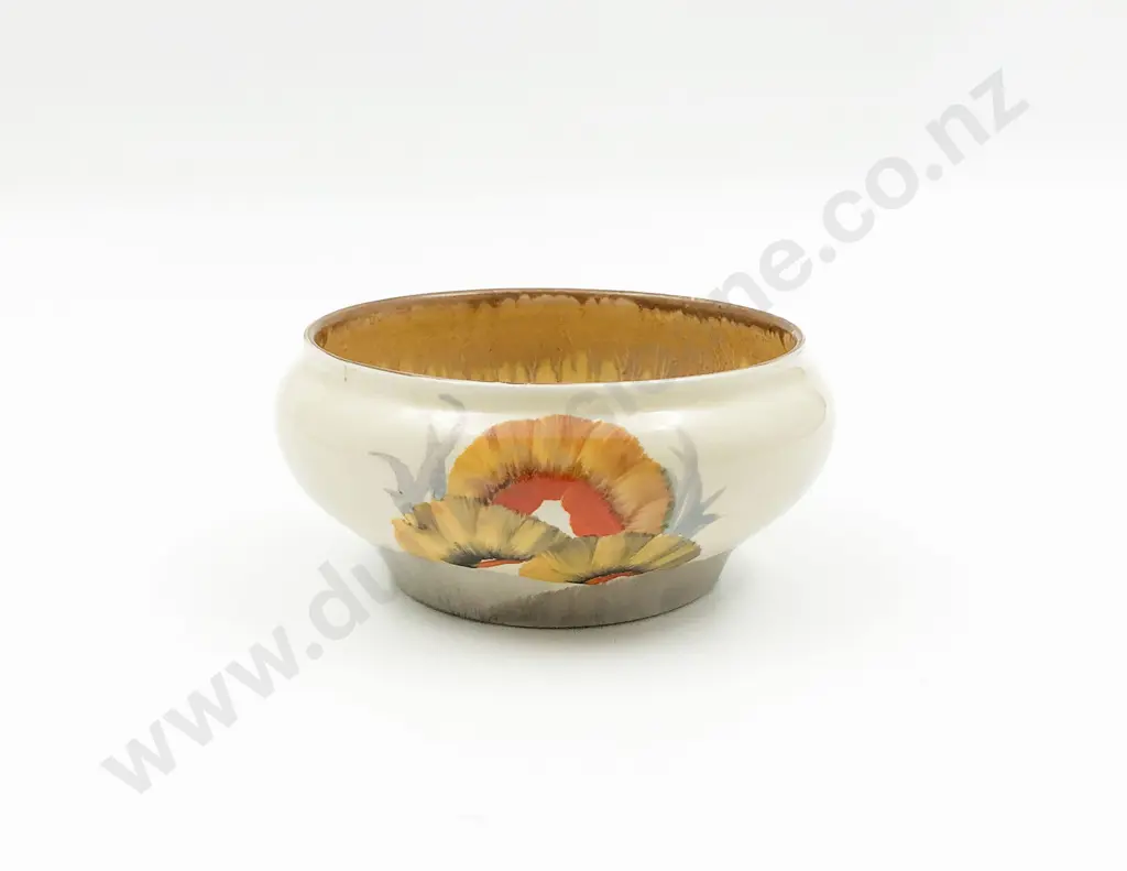 Bizarre Clarice Cliff Hand Painted Posy Bowl Image 1++