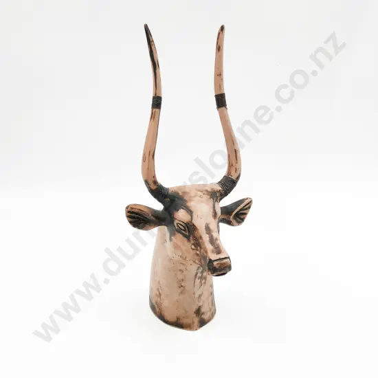 Resin Bull Bust