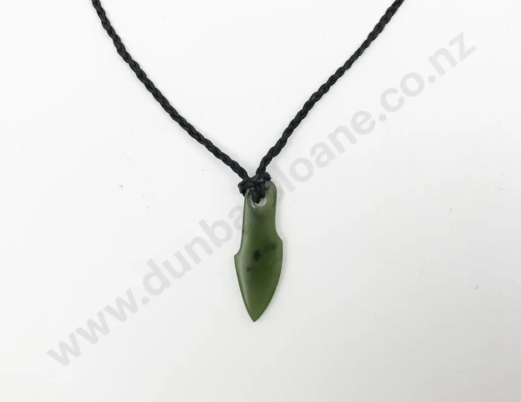 Small Greenstone Pendant Image 1++