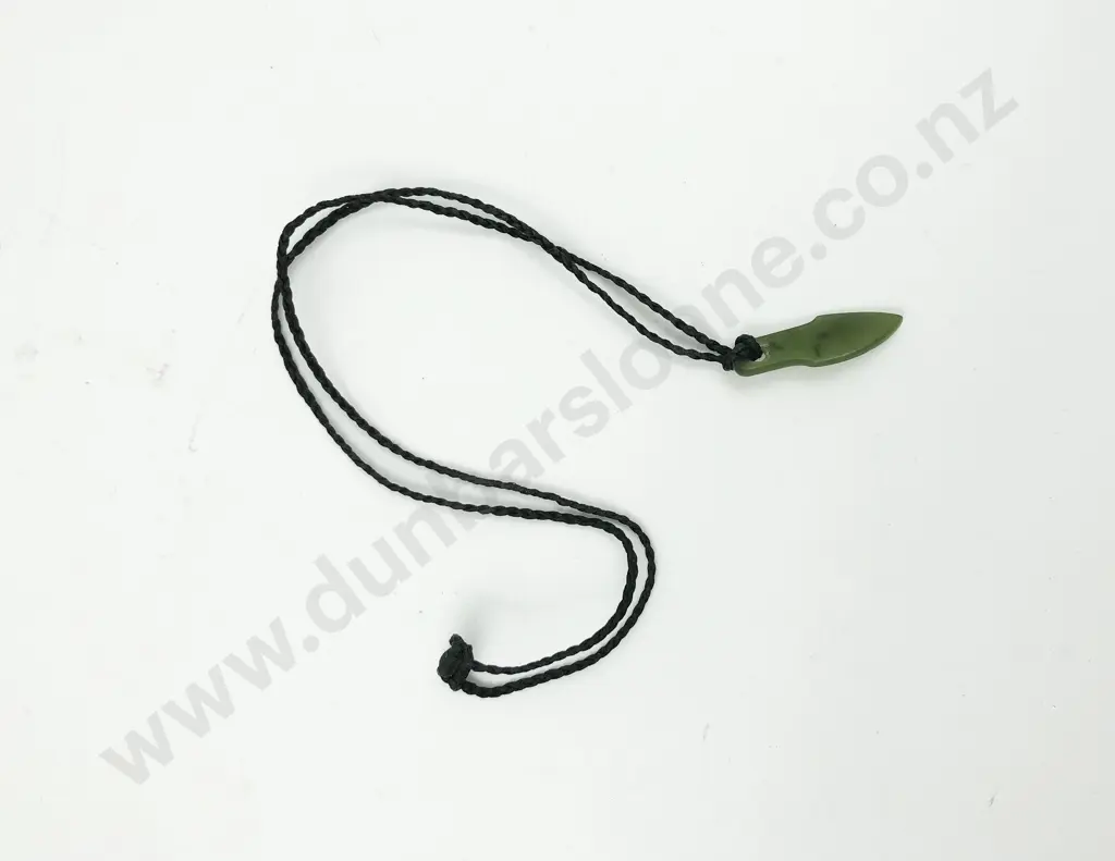 Small Greenstone Pendant Image 1++