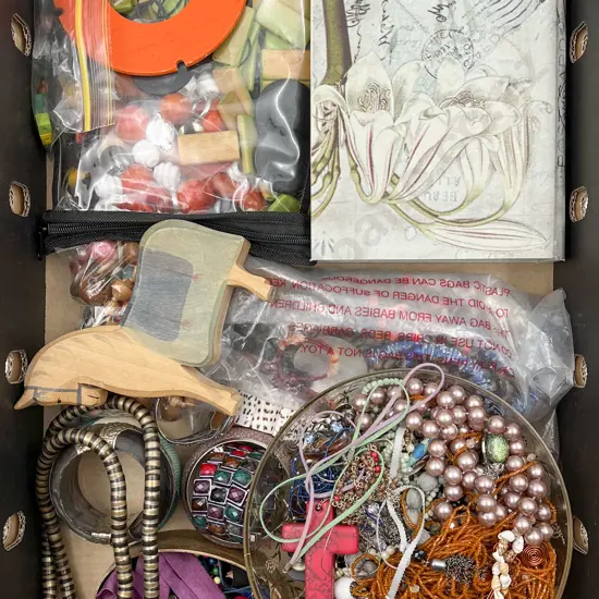 Box of Assorted Costume Jewellery