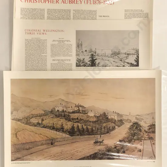 Four Loose Turnbull Library Prints incl Wellington
