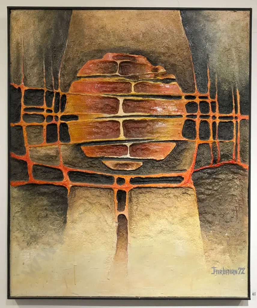 Fairbairn Abstract Sculpted Polystyrene Artwork Image 1++