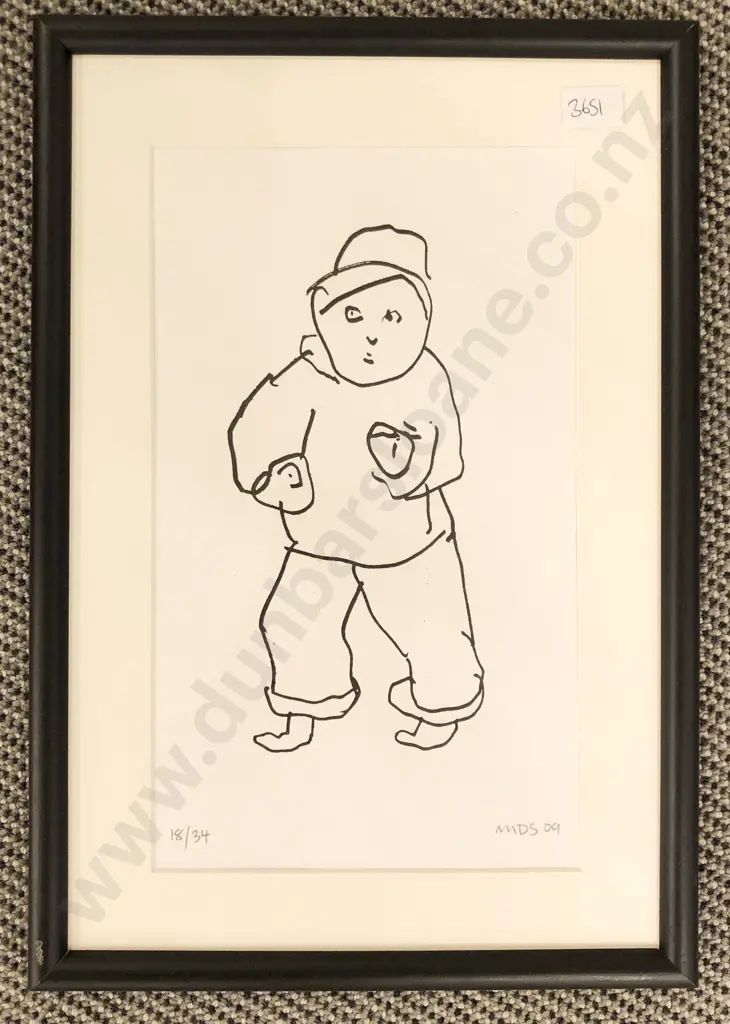 Michael Smither "Ready" Ltd Ed Signed Screen Print 18/34 Image 1++