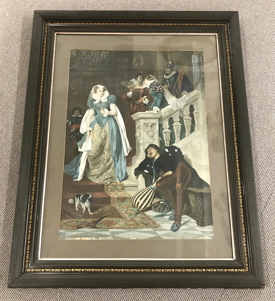 Large Framed Pears Print Image 1++