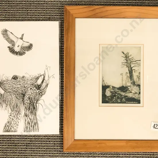 Arthur Rackham Print together with Loose Lianne Adams Print
