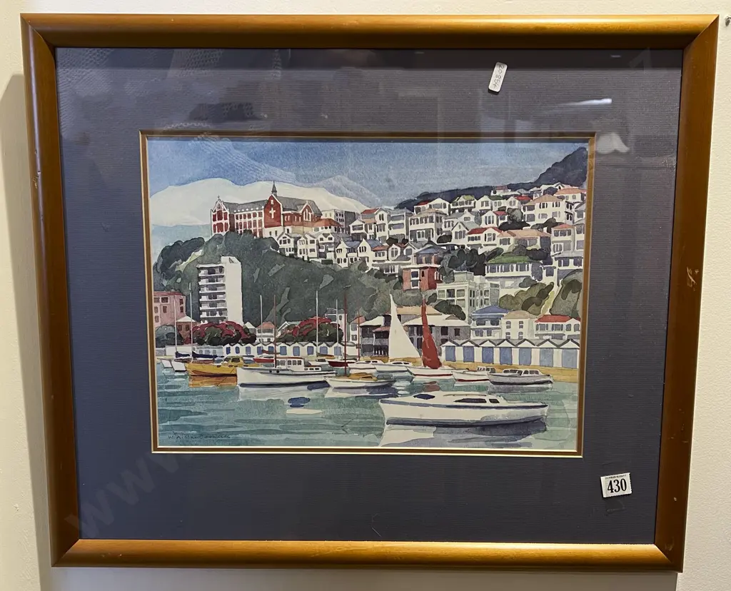 W.A McCormack - Oriental Bay Print Image 1++