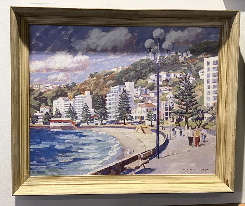 W.A McCormack Oriental Bay Print Image 1++
