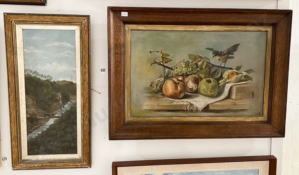 Two Vintage Oil Works Image 1++