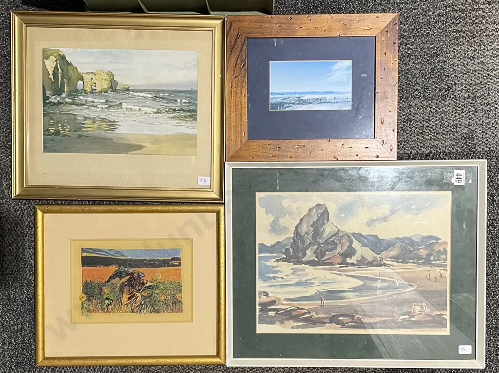 Large Quantity of Assorted Framed & Loose Prints & Originals Image 1++