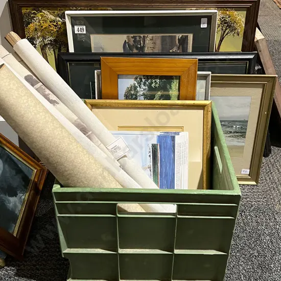 Large Quantity of Assorted Framed & Loose Prints & Originals