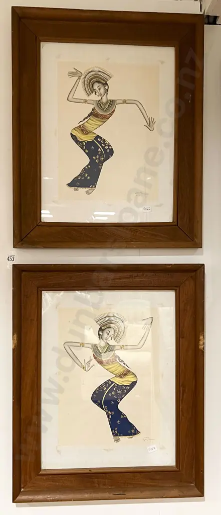 Pair Balinese Dancers Image 1++