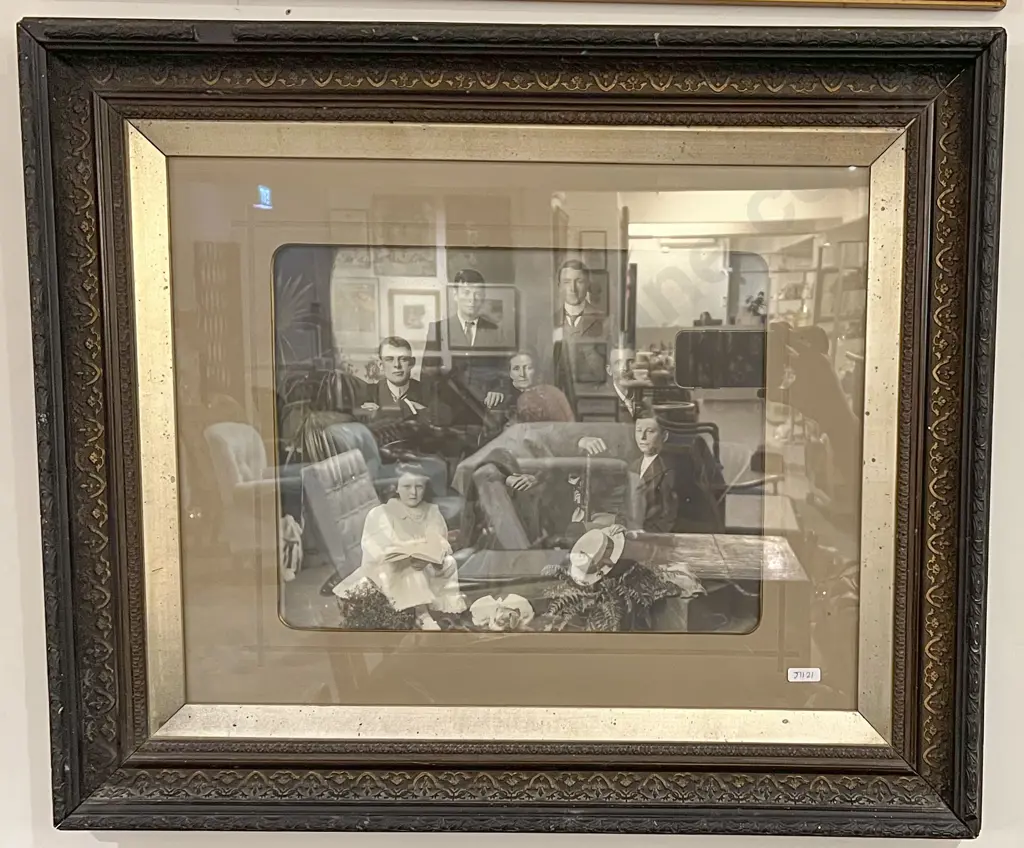 Vintage Framed Photograph & Other Image 1++