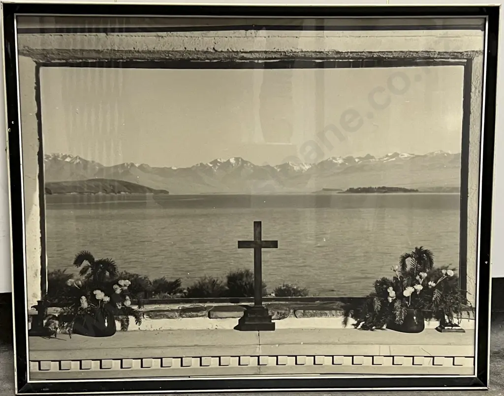 Two NZ Black & White Photographs Image 1++