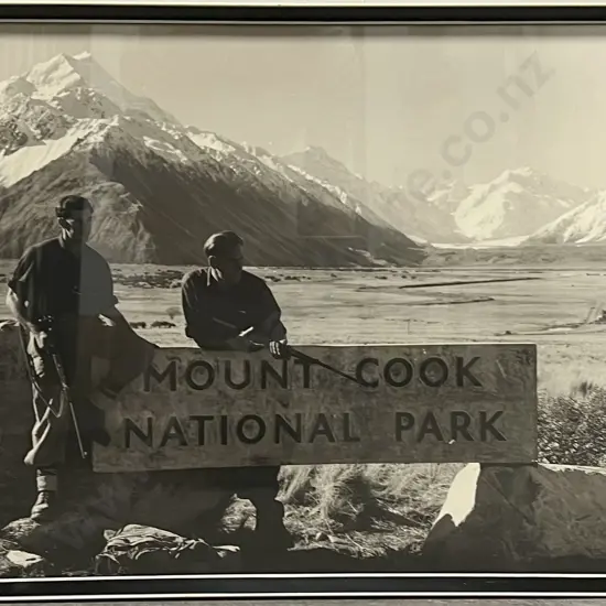 Two NZ Black & White Photographs