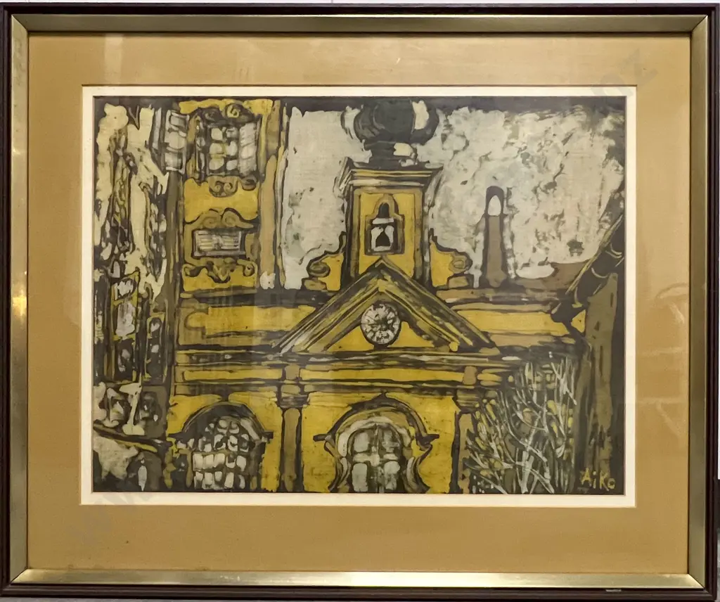 Five Assorted Framed Prints & Originals Image 1++