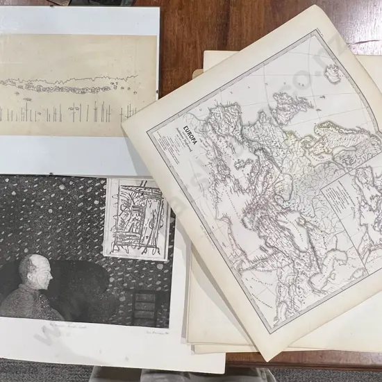 Julie Einhorn Loose Print Together with Loose Maps & Other Print