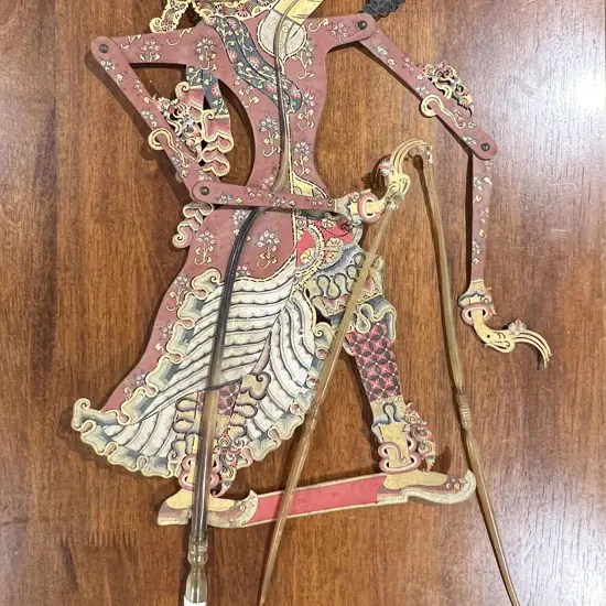 Vintage Thai Paper Puppet