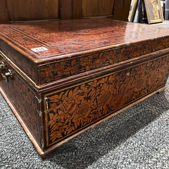Lacquered Puppet Box
