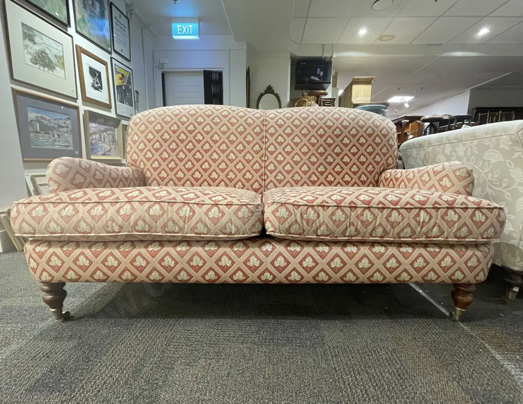 Edwardian Style Two Seater Sofa Image 1++