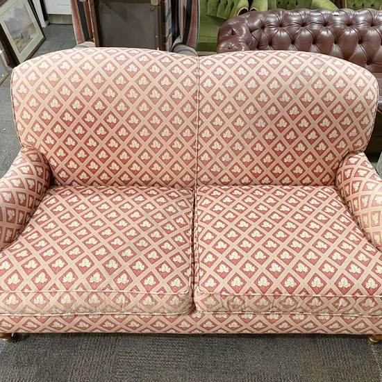 Edwardian Style Two Seater Sofa