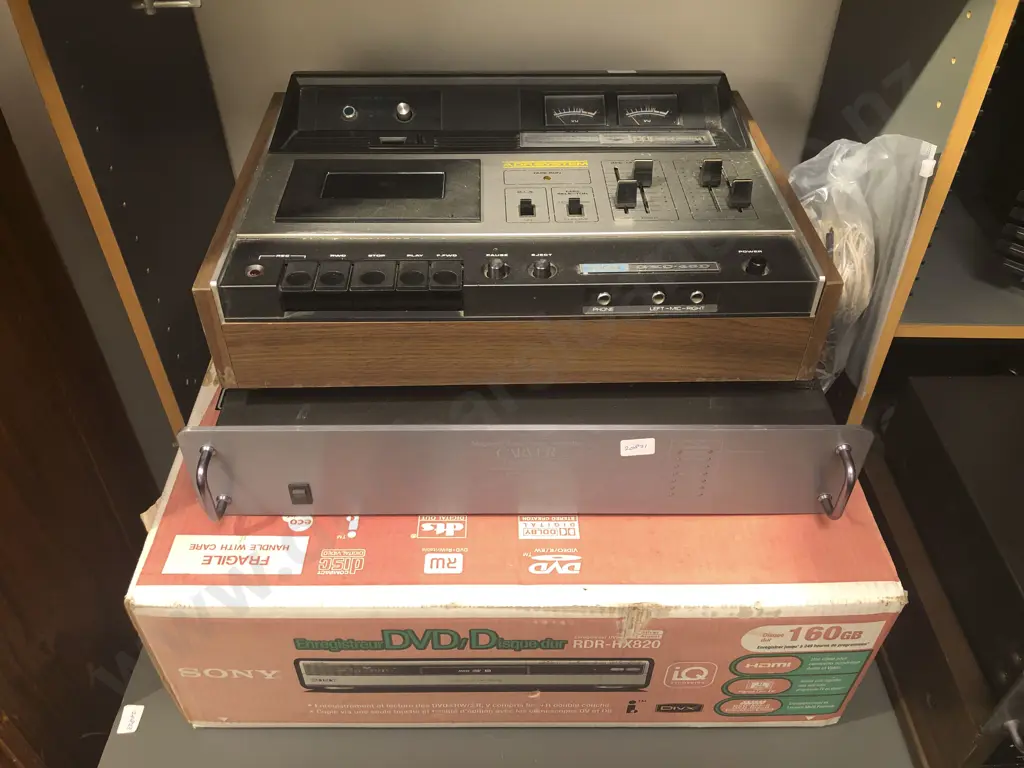 Large Quantity of Assorted Sound Systems incl Awa Speakers Carver Amp etc Image 1++