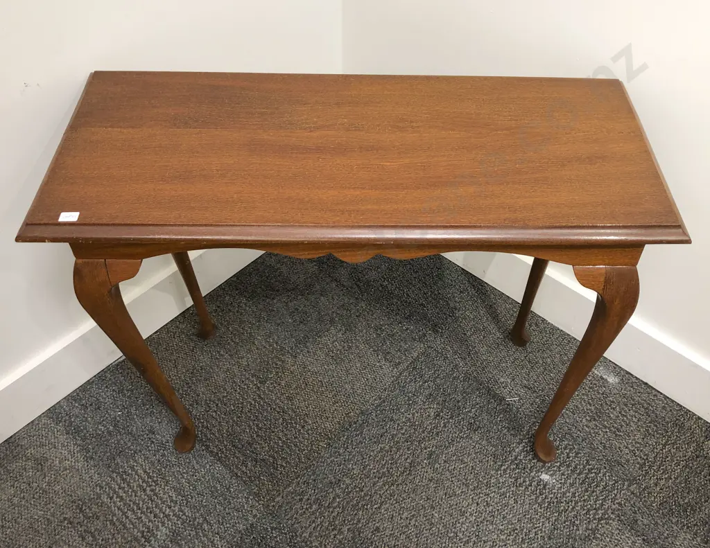 Mahogany Rectangular Hall Table Image 1++