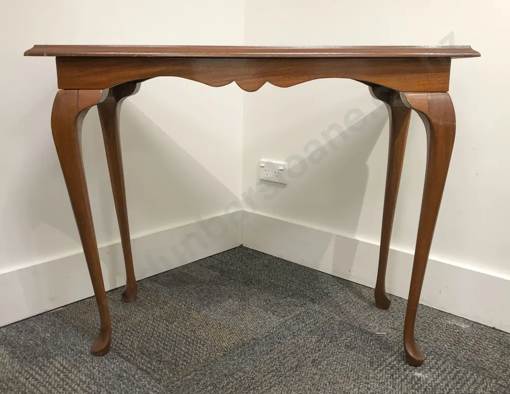 Mahogany Rectangular Hall Table Image 1++